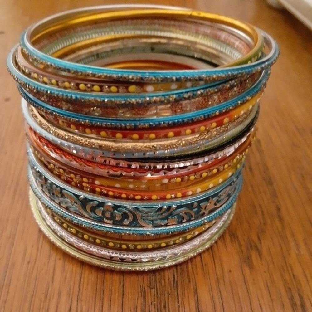 Indian Bangle bracelets traditional look tribal asian